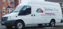 JFC van with logo