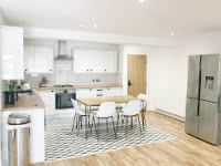 Full property refurbishment in Liverpool city center.